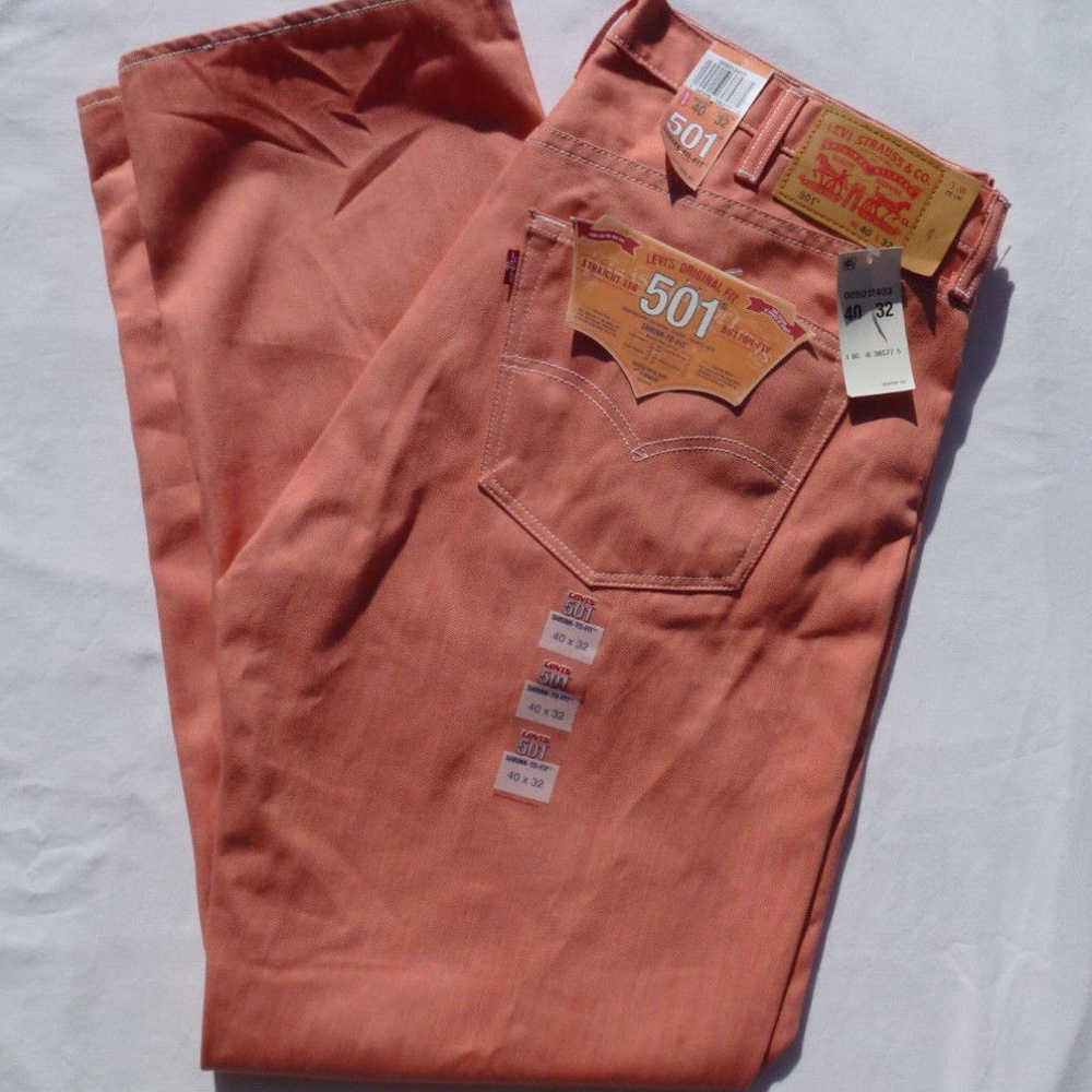Levis 501 Raw Unwashed Shrink 2 Fit Button Jeans - Picture 2 of 6